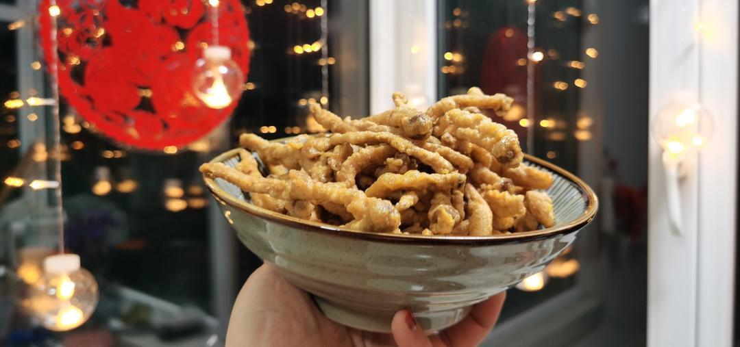 蘑菇系列之——油炸海鲜菇