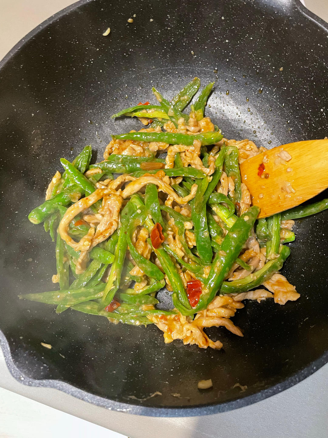 ‼️好吃到舔盘的青椒肉丝盖浇饭