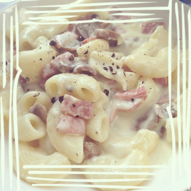 奶油培根意大利面（spaghetti）