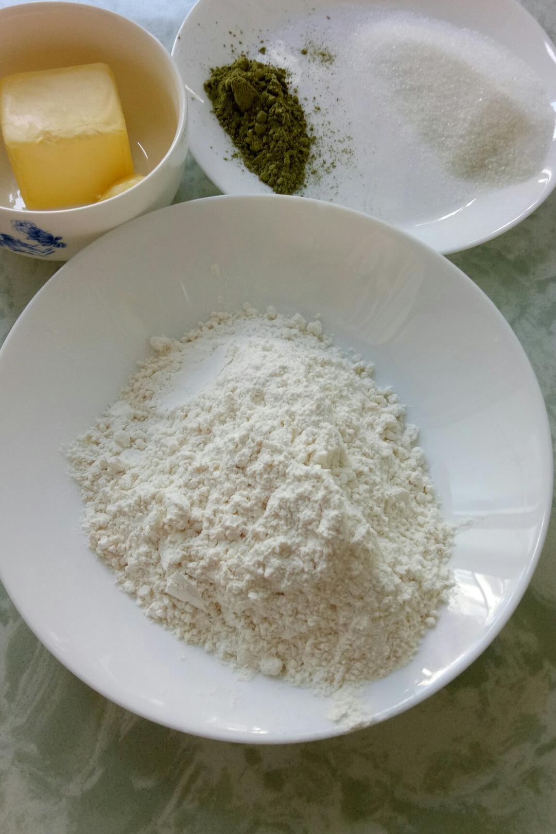 抹茶兔兔曲奇（比熊猫简单！超详细实物图+超良心手绘图）