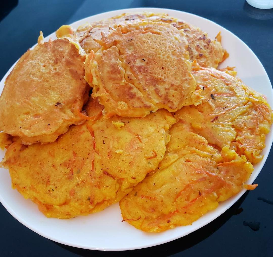 简单好吃胡萝卜煎饼