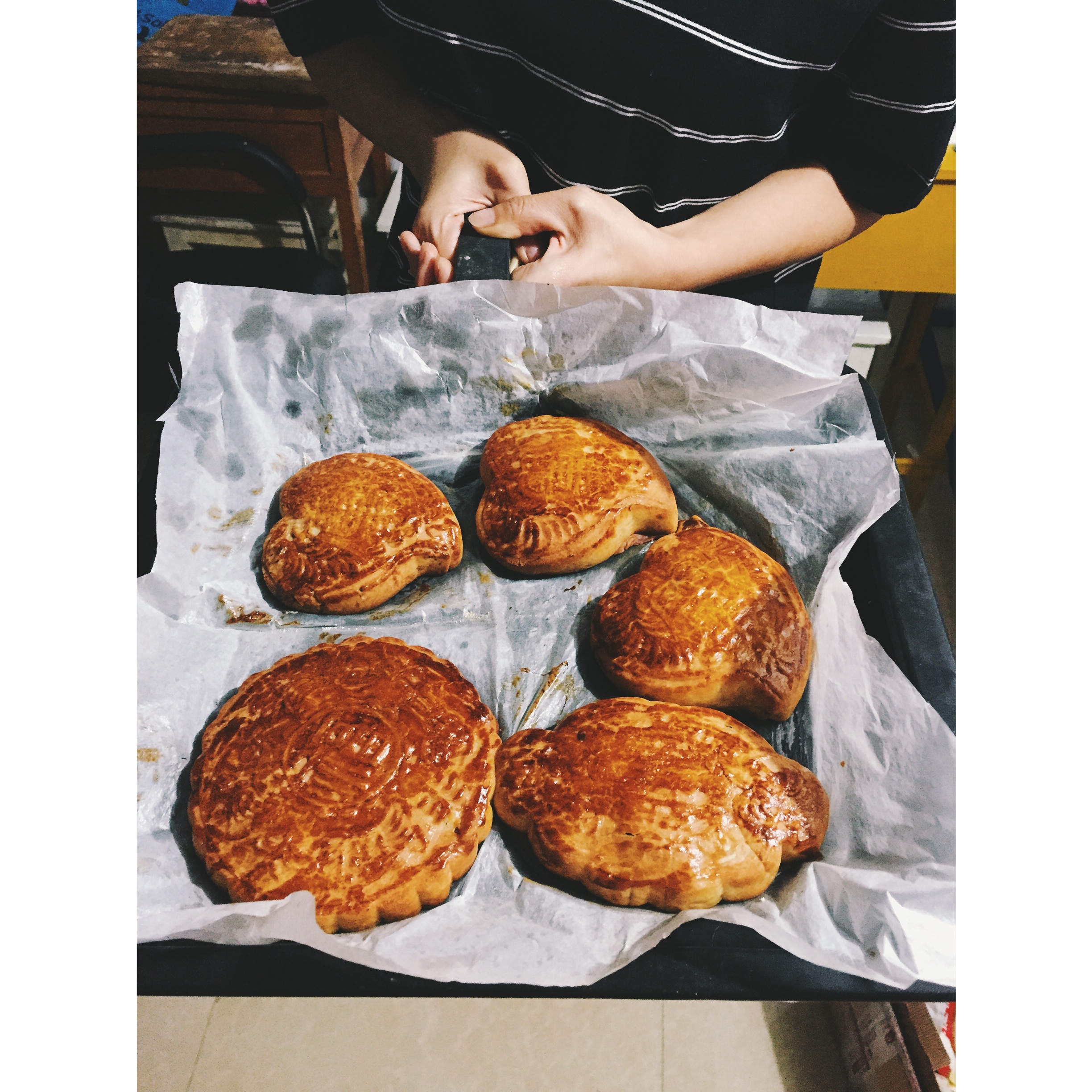 混搭火腿月饼
