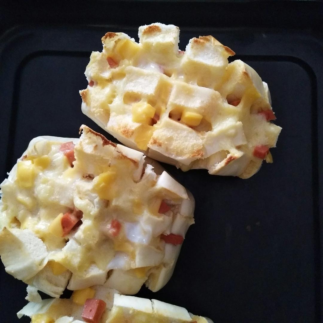 lllusir做的香脆芝士馒头