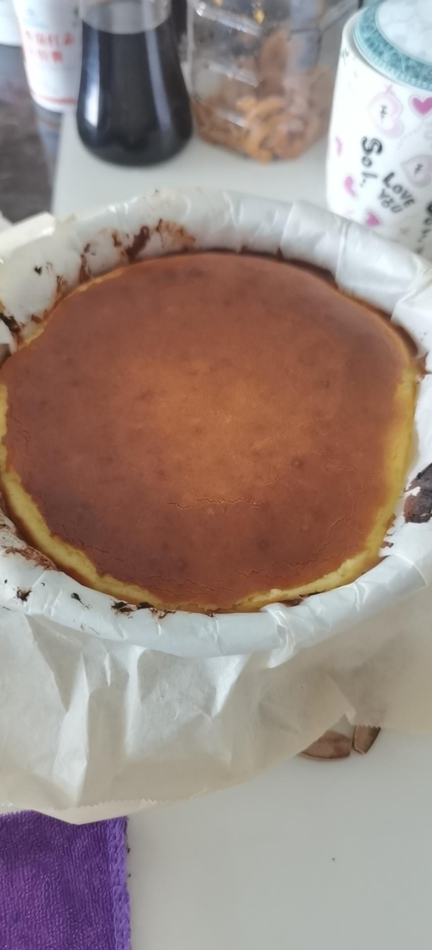 超绵密顺滑的【芋泥巴斯克蛋糕】！