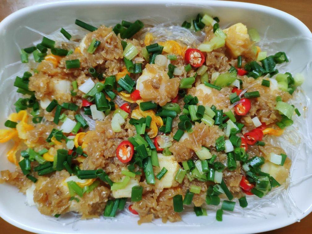 蒜蓉扇贝肉蒸粉丝