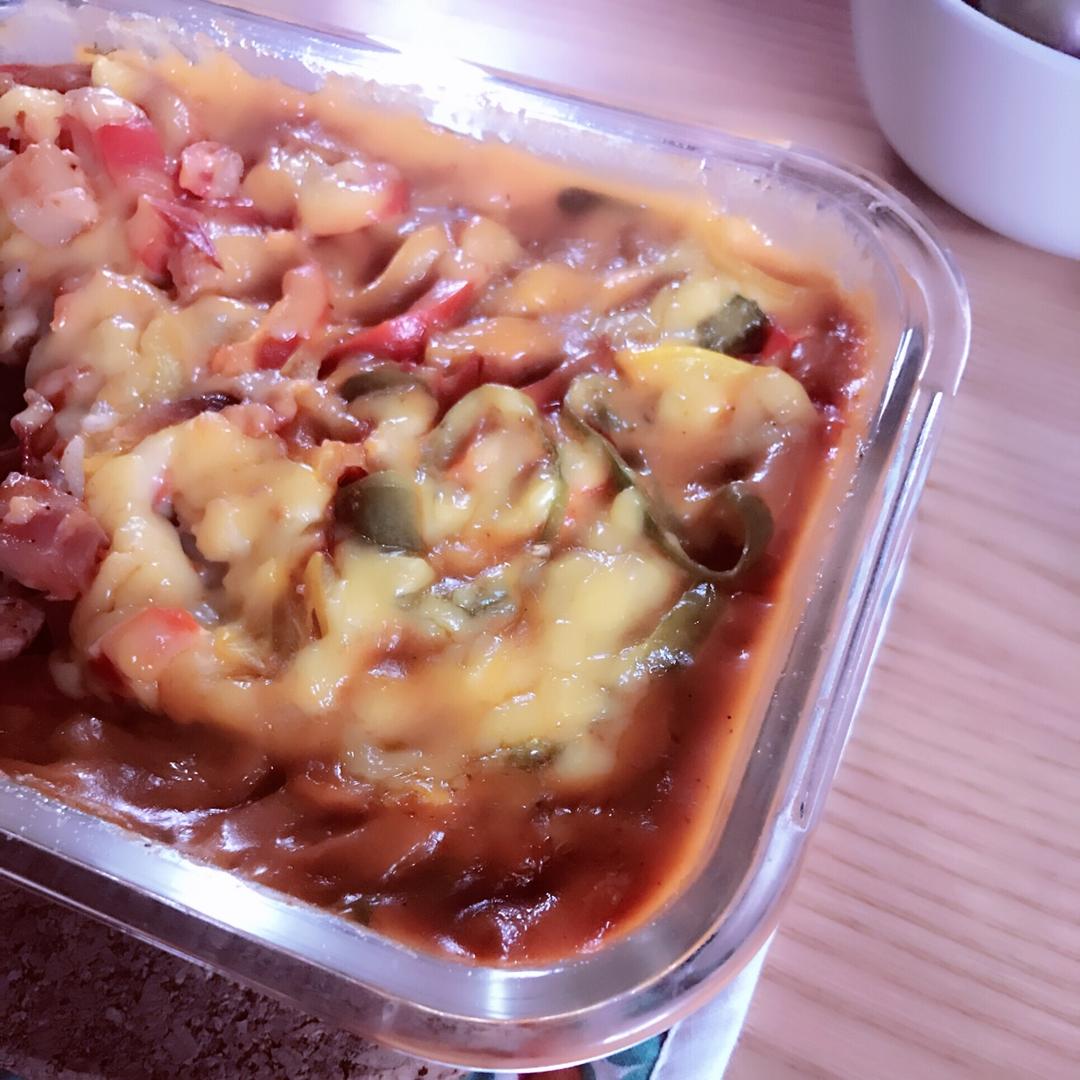 番茄鸡肉浓情焗饭【两人份】