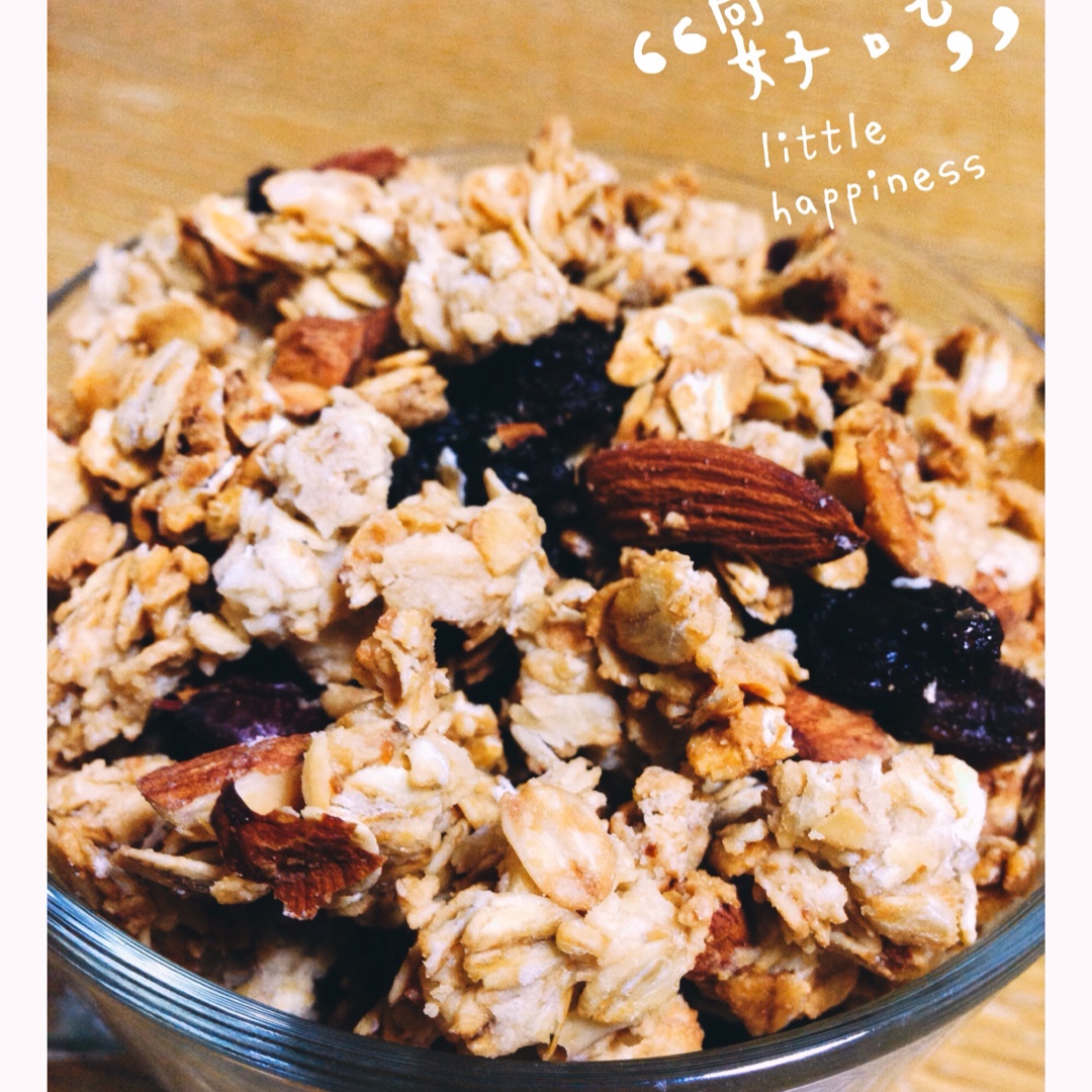 Today's breakfast 格兰诺拉脆麦片