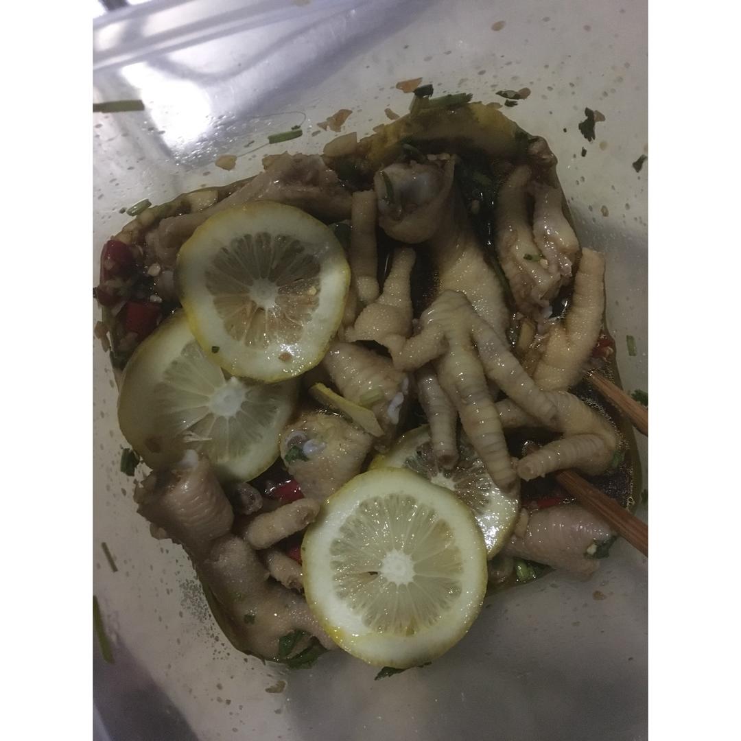 超好吃的🍋酸辣凤爪