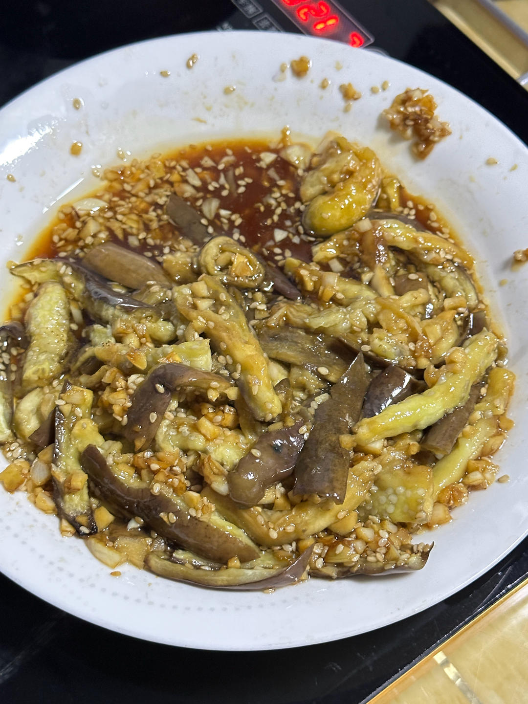蒸茄子