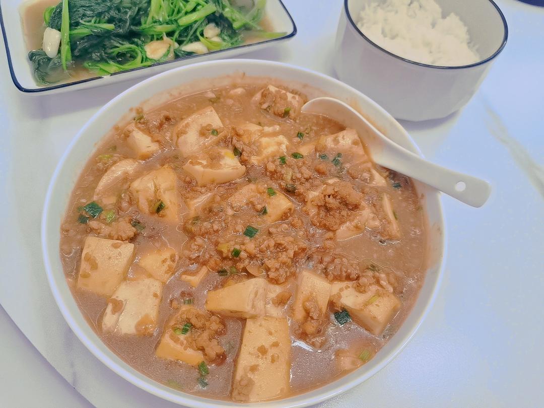 不辣的麻婆豆腐