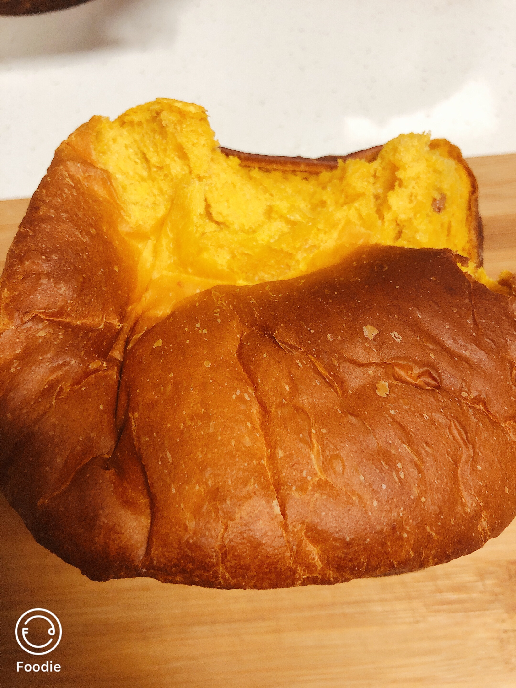 松软可口的面包机南瓜葡萄干面包的做法