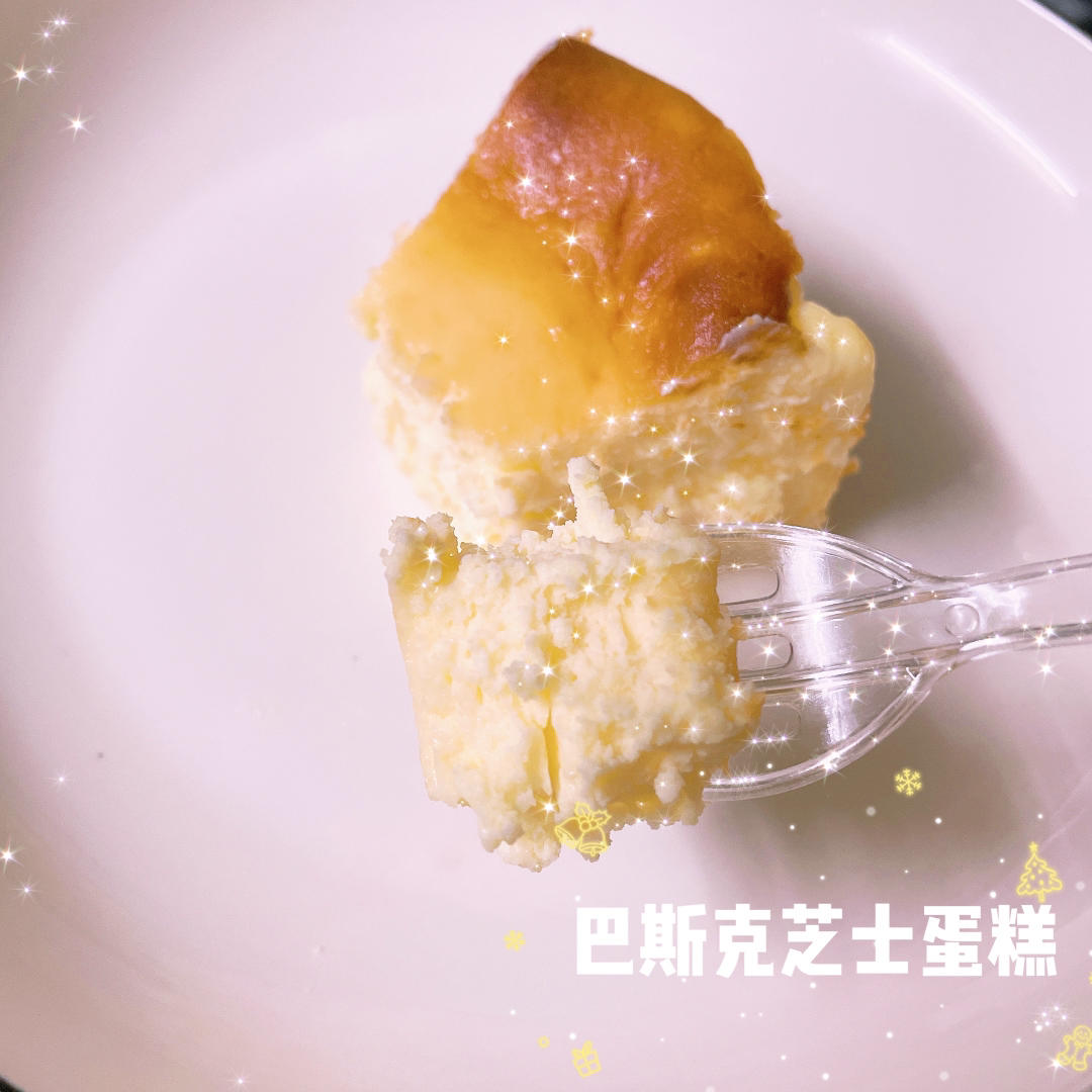 酸奶巴斯克芝士『低卡版』超好吃‼️0失败 巨简单