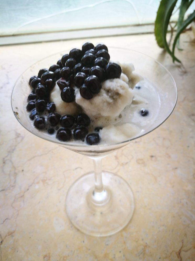 aimnheur做的黑糖珍珠牛奶刨冰