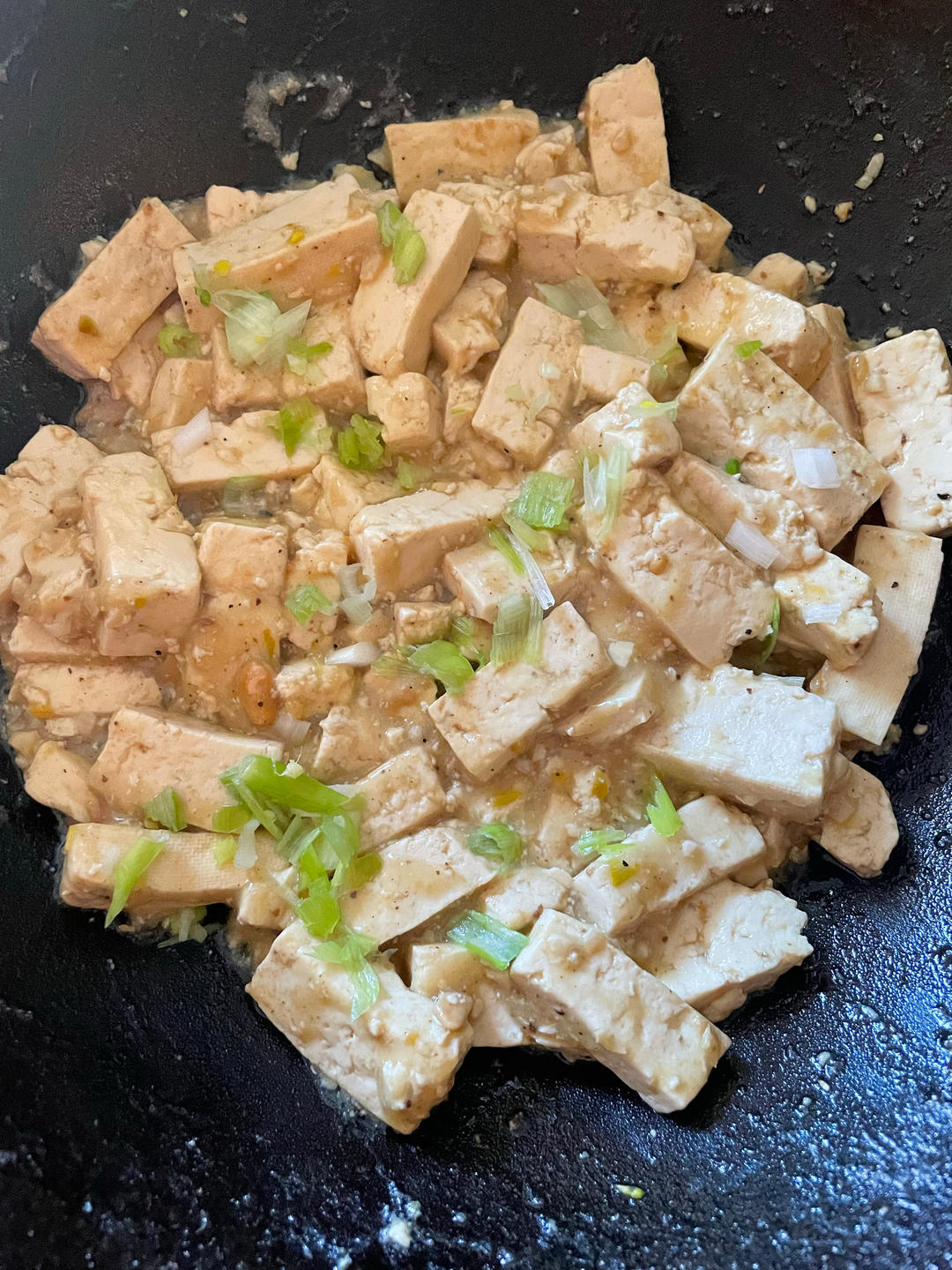 素炒豆腐
