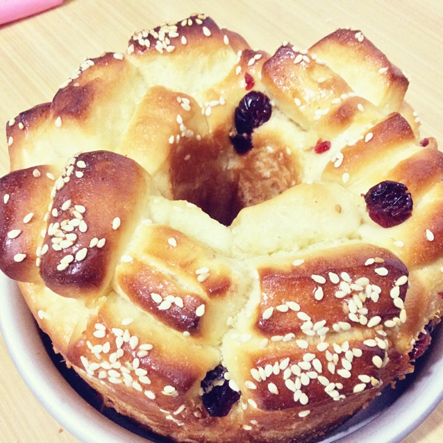 日式香浓炼乳面包