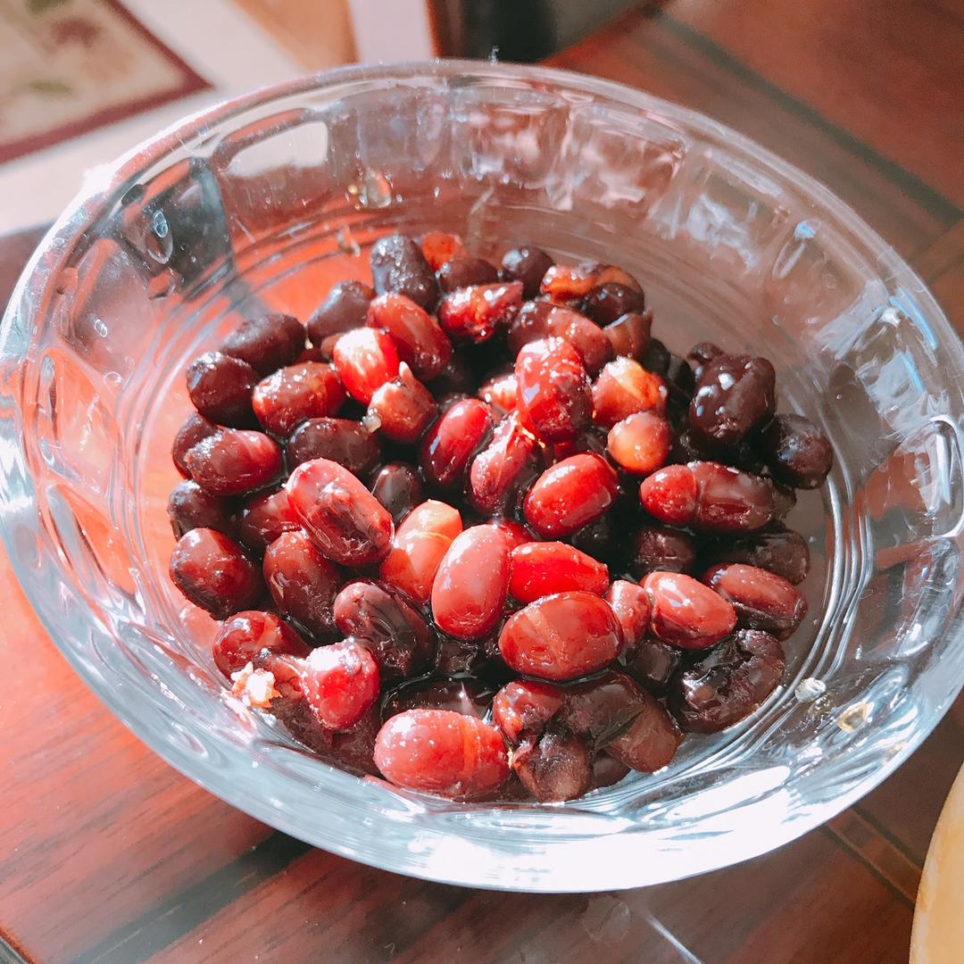 自制蜜红豆