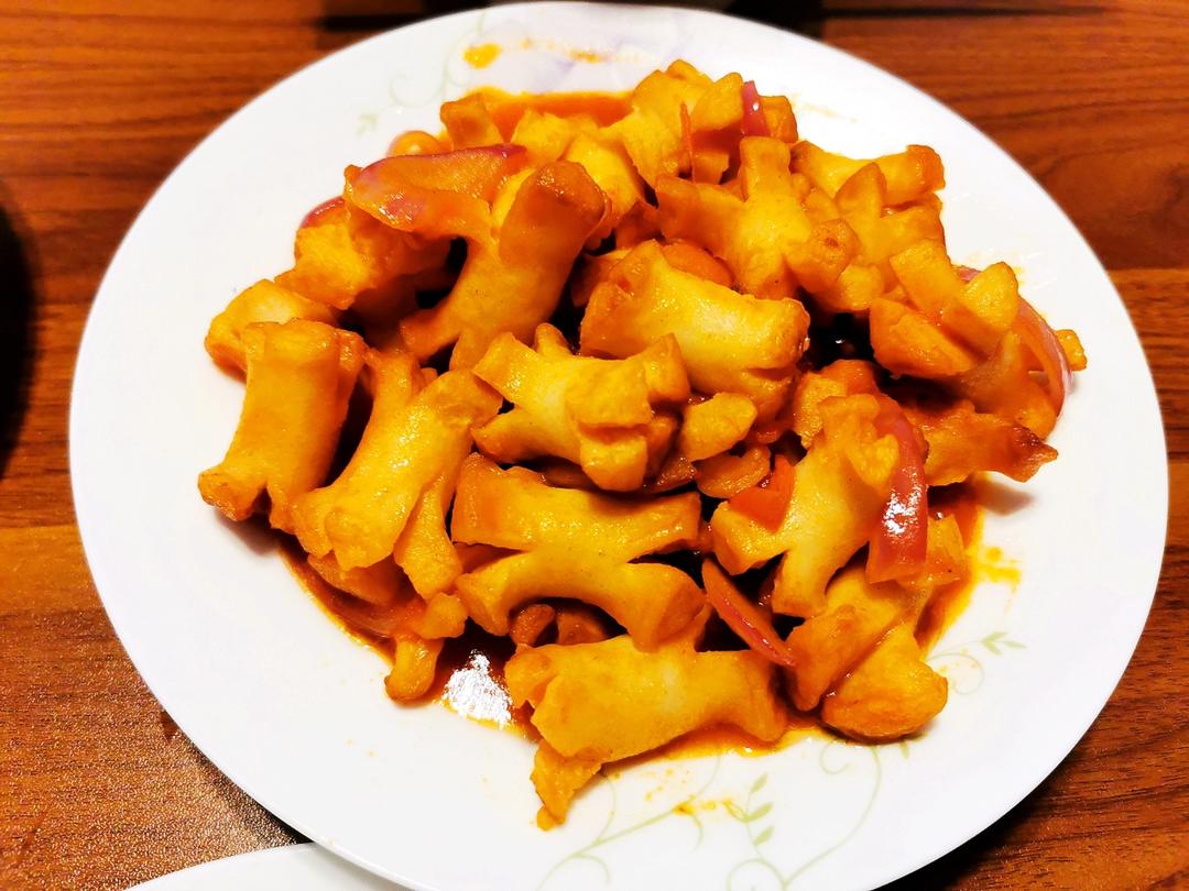 红烩泥肠（番茄烩泥肠）