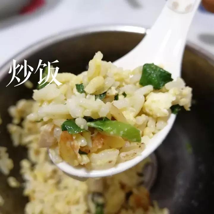 简简单单蘑菇蛋炒饭