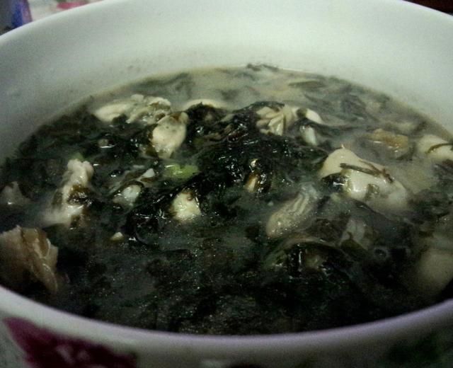 紫菜海蛎汤的做法