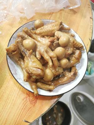 电饭锅版卤鸡爪 腿 翅的做法 步骤5