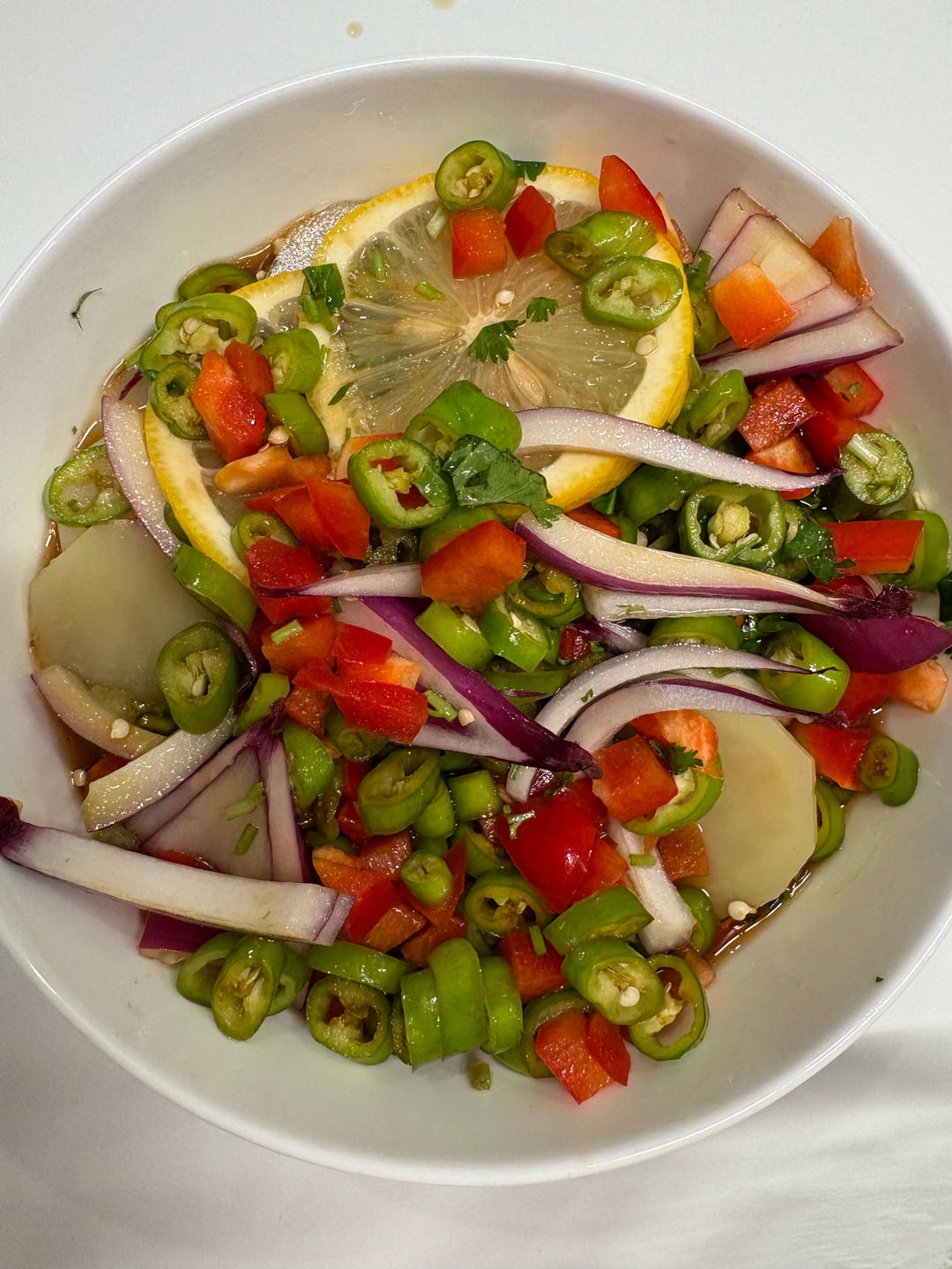 冰镇捞汁罗氏虾（大头虾）