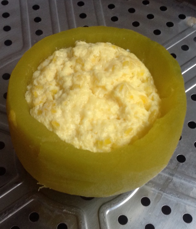 南瓜蒸蛋