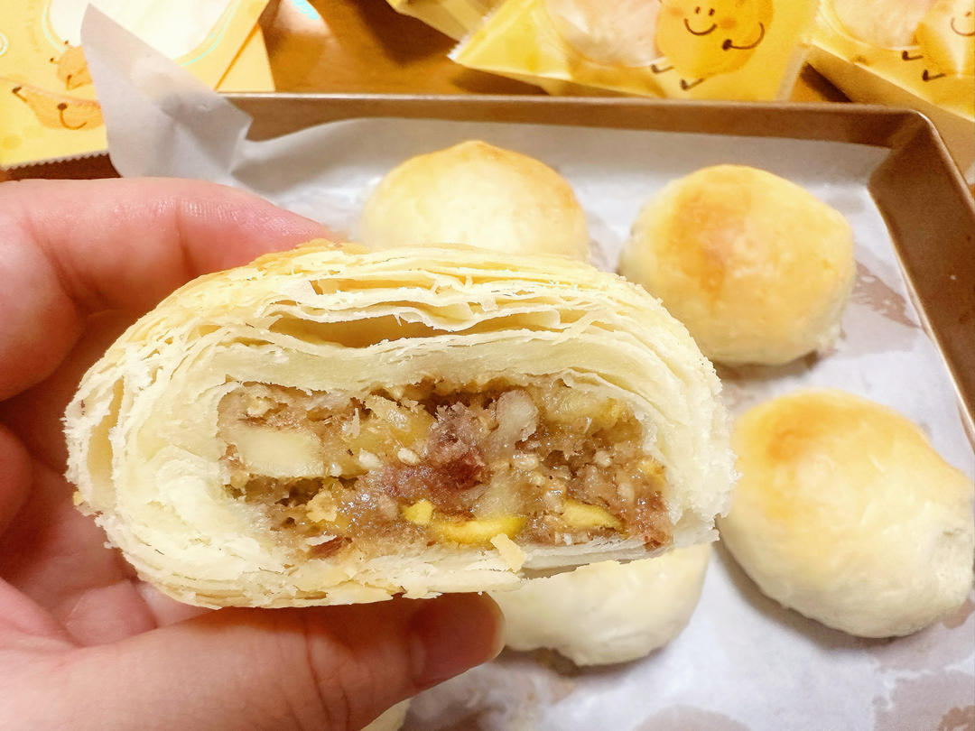 苏式五仁火腿月饼的做法