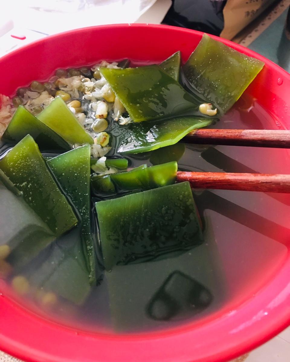 绿豆海带糖水（只需45分钟）