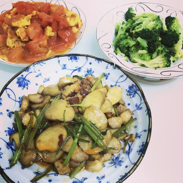 干锅杏鲍菇