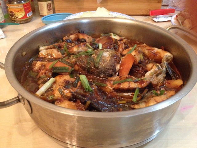 marsy做的三汁焖锅鱼