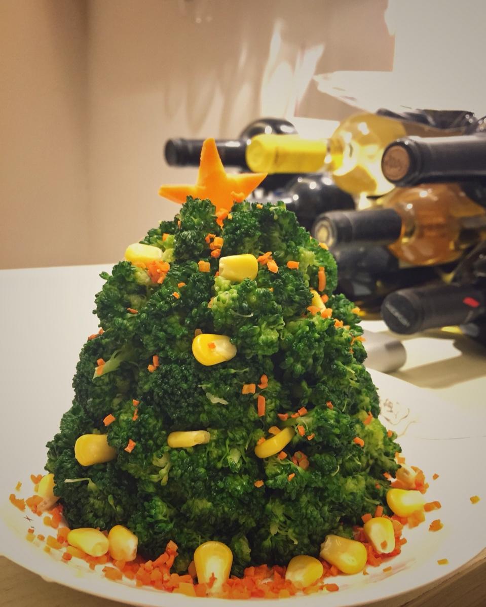 圣诞树沙拉