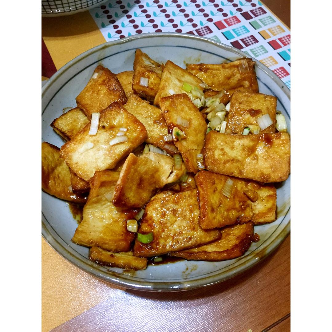 蚝油嫩豆腐