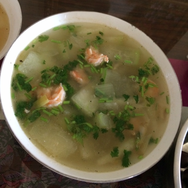 虾仁冬瓜汤