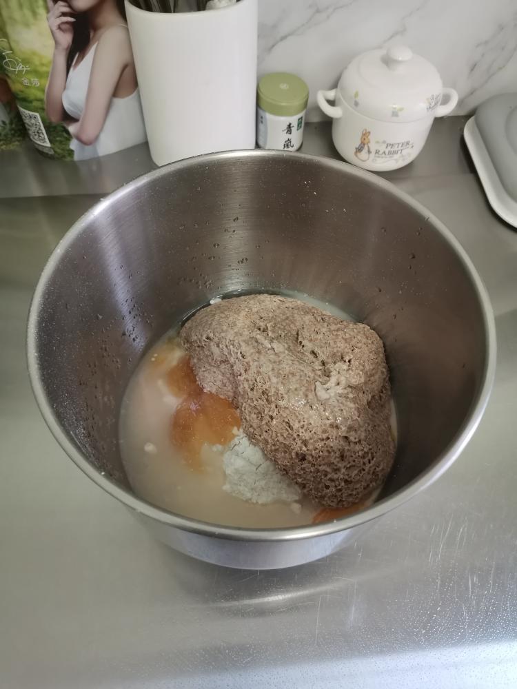 纯奶手撕吐司的做法 步骤1