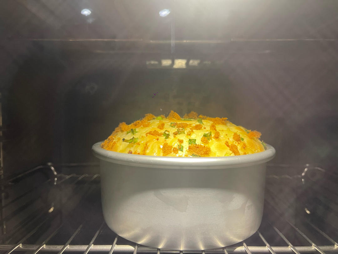 6寸/8寸葱香肉松火腿戚风蛋糕