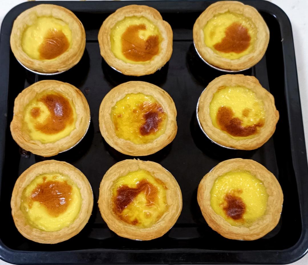超嫩滑的葡式蛋挞(全蛋版)新手友好『秒杀KFC』