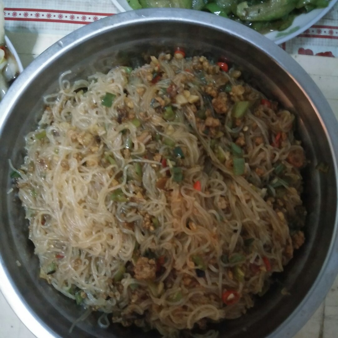肉末粉丝 Pork with Glass Noodles