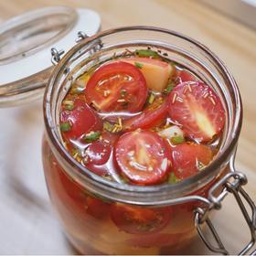 【健康三餐】胃口大开的油醋汁浸番茄
