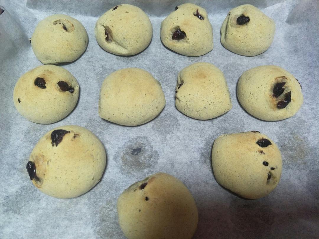 抹茶蔓越莓麻薯包（不回缩）