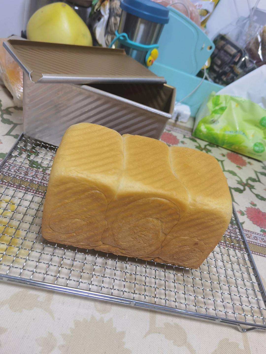 超喜欢的日式生吐司配方-皮都好吃😋