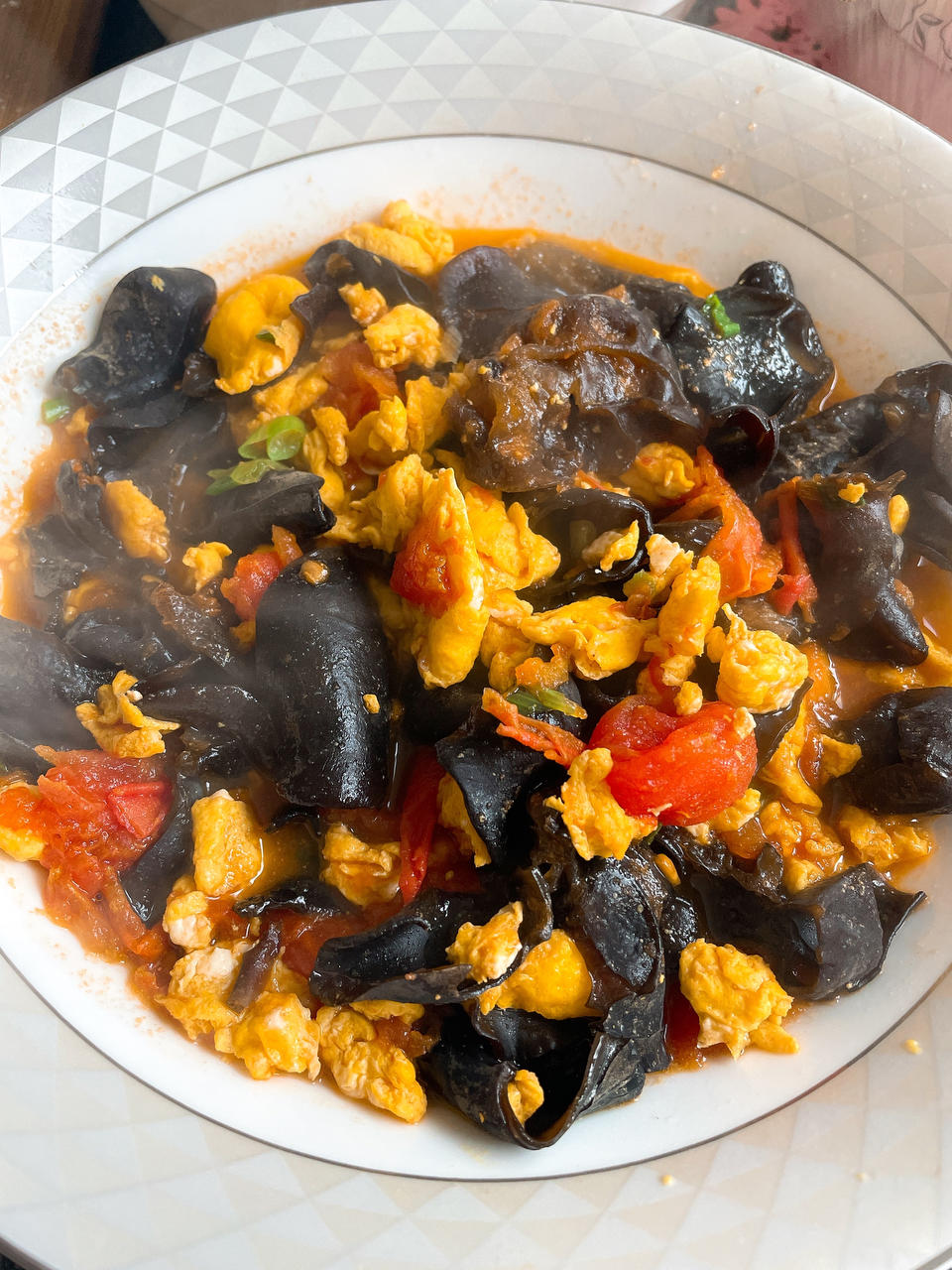 【小二，来碗面】—西红柿鸡蛋（木耳）打卤面（拌面）