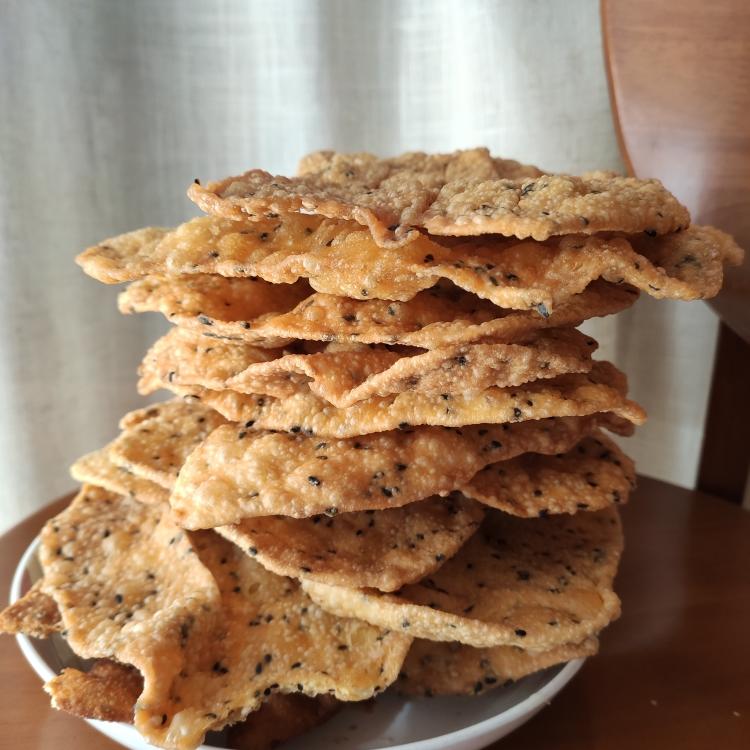 麻叶(油干饼)的做法