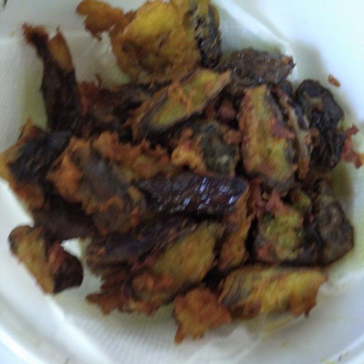 炸茄子