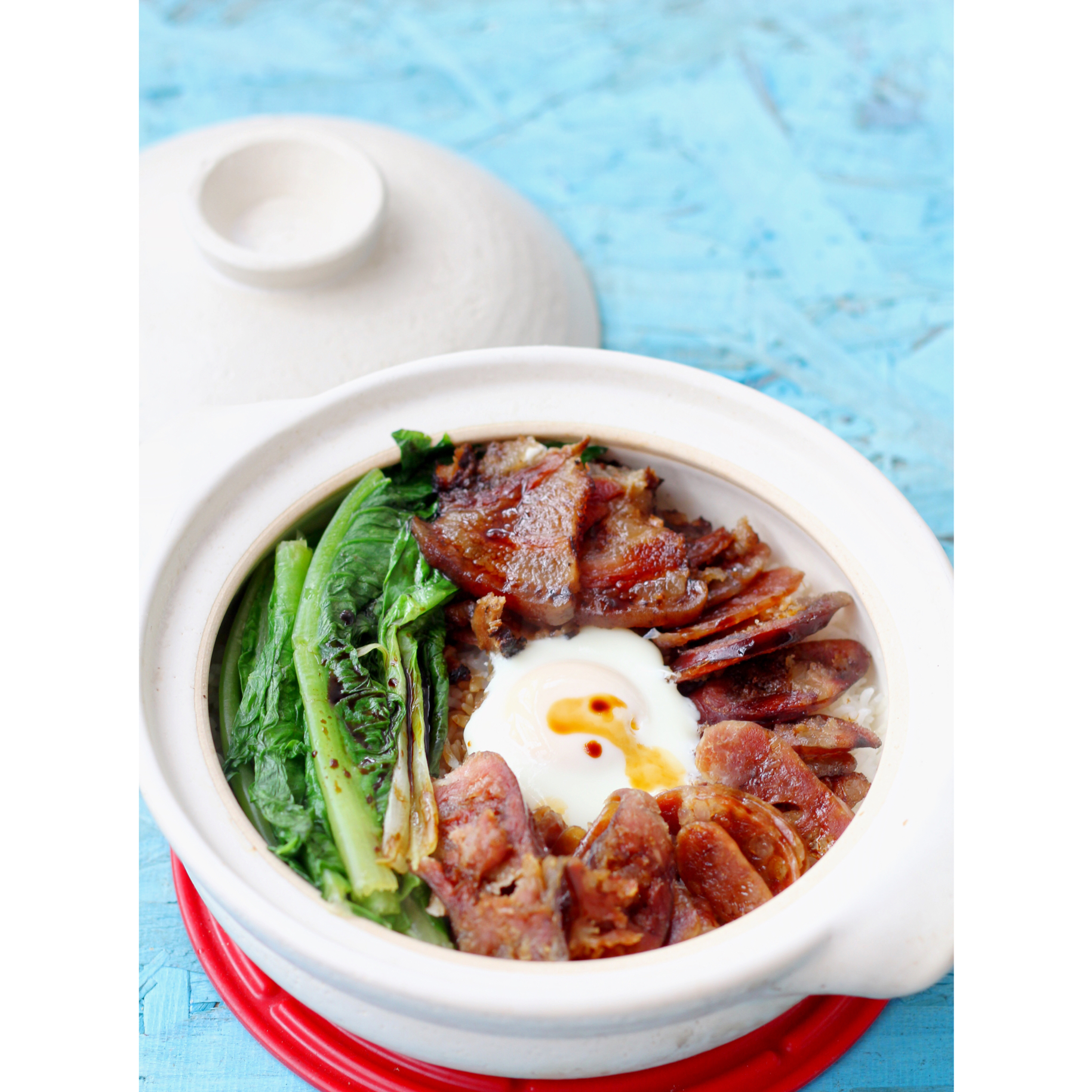 浮躁的时光做的香肠煲仔饭