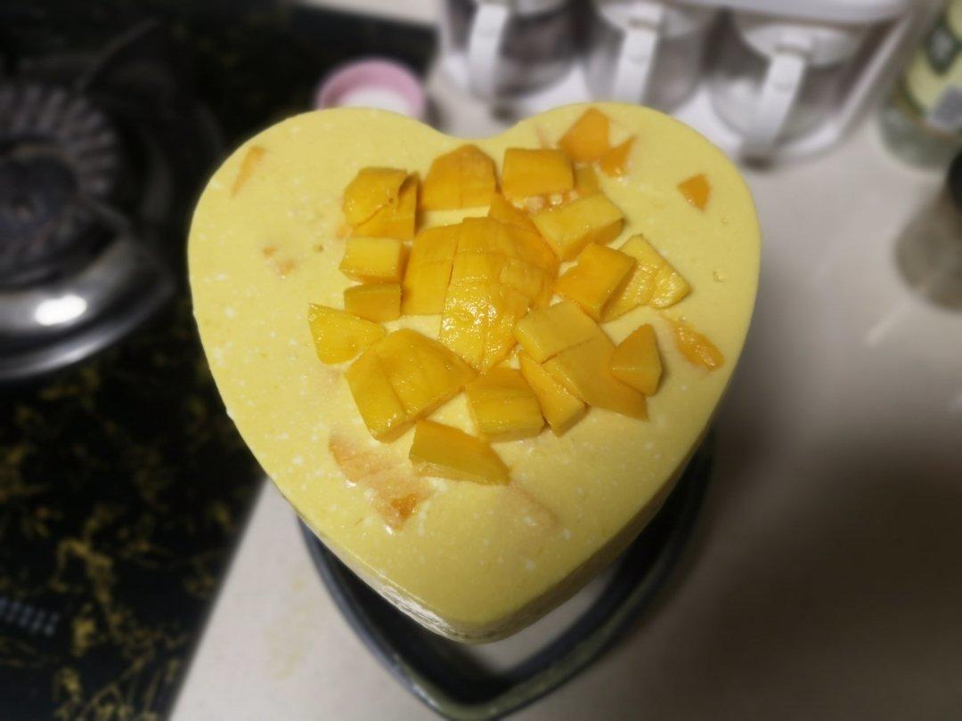 零难度免烤箱 超好吃的酸奶芒果慕斯蛋糕