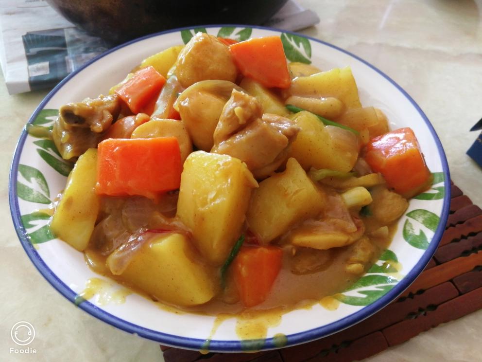 咖喱土豆🥔鸡腿🍗