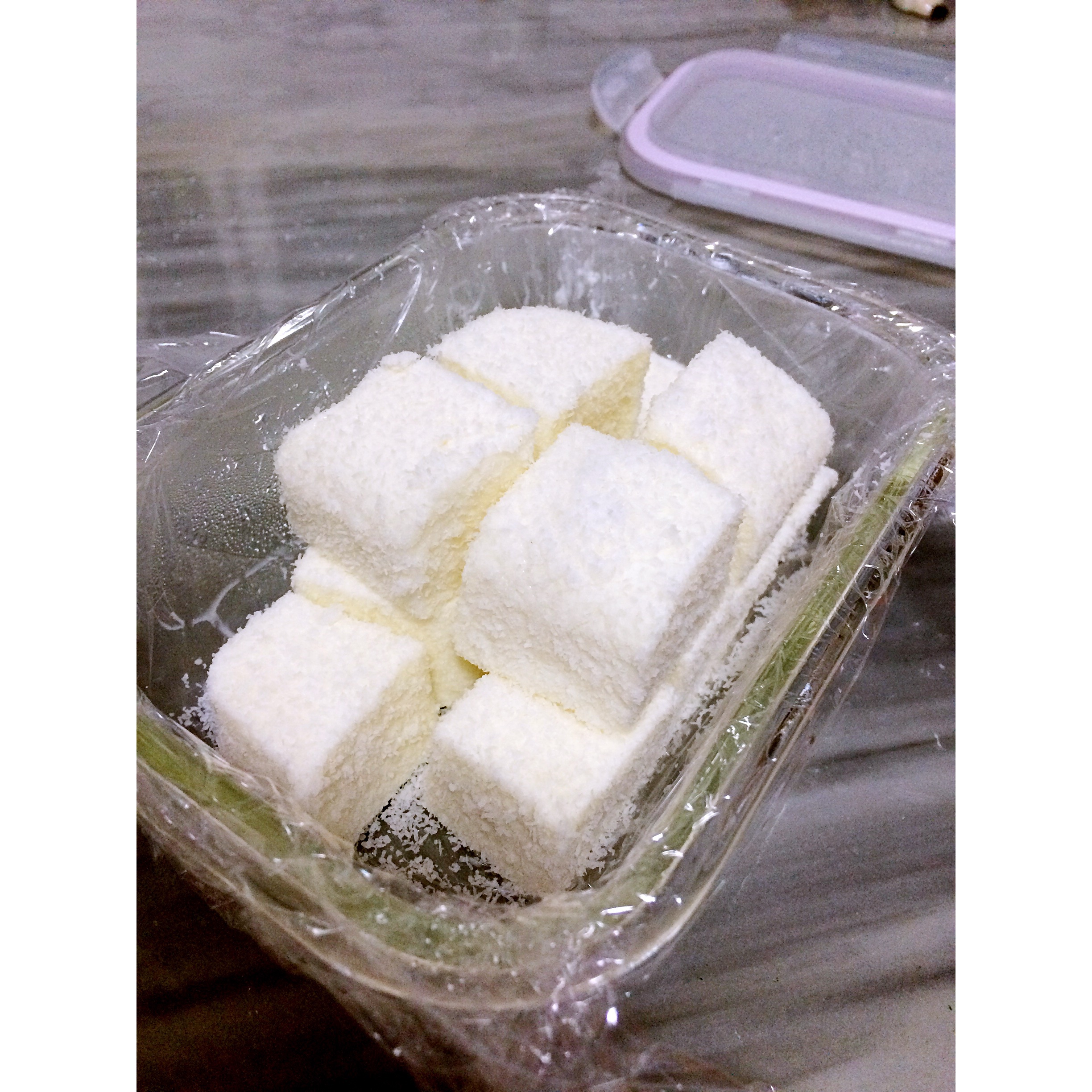 牛奶椰汁糕（玉米淀粉版）