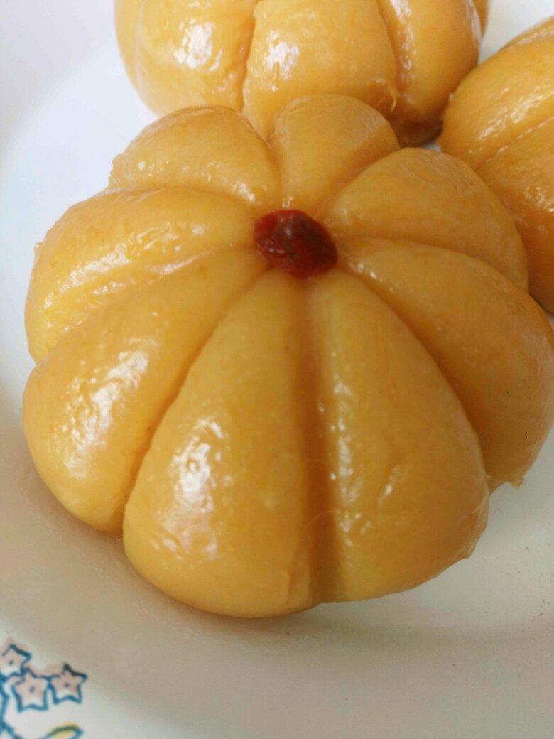 蒸南瓜糯米饼