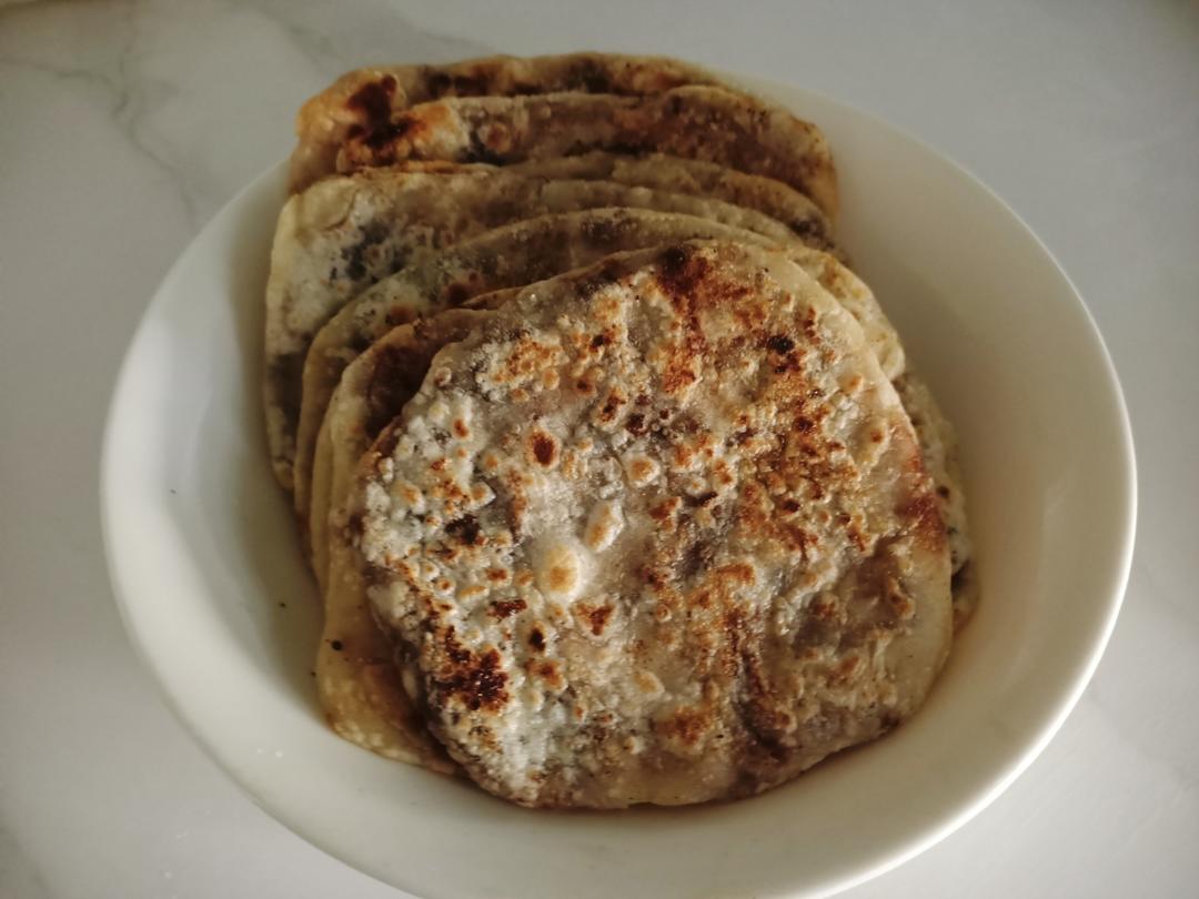 老北京麻酱红糖饼