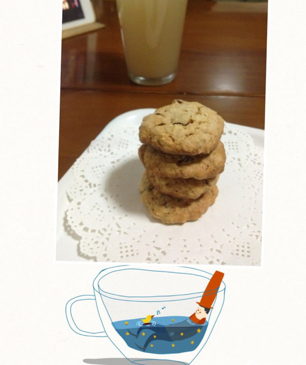 黄糖燕麦葡萄甜饼